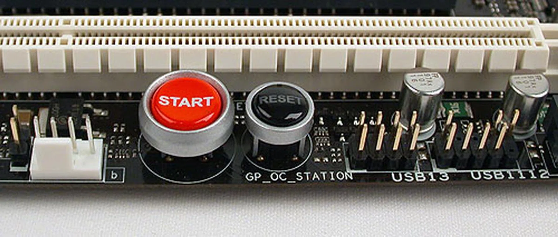 Onboard power and reset buttons are but some of the features found on boards of this class. The Maximus III Formula also has a button for its MemoryOK feature that checks and adjusts your memory settings such that the system will boot up with no issues.