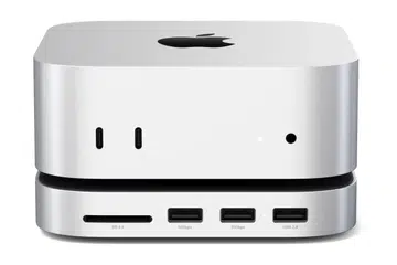 Satechi Mac mini Stand & Hub with NVMe Enclosure. Photo: Satechi