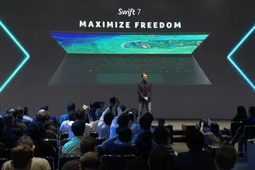 The Acer Swift 7 is the world's thinnest 14-inch notebook.