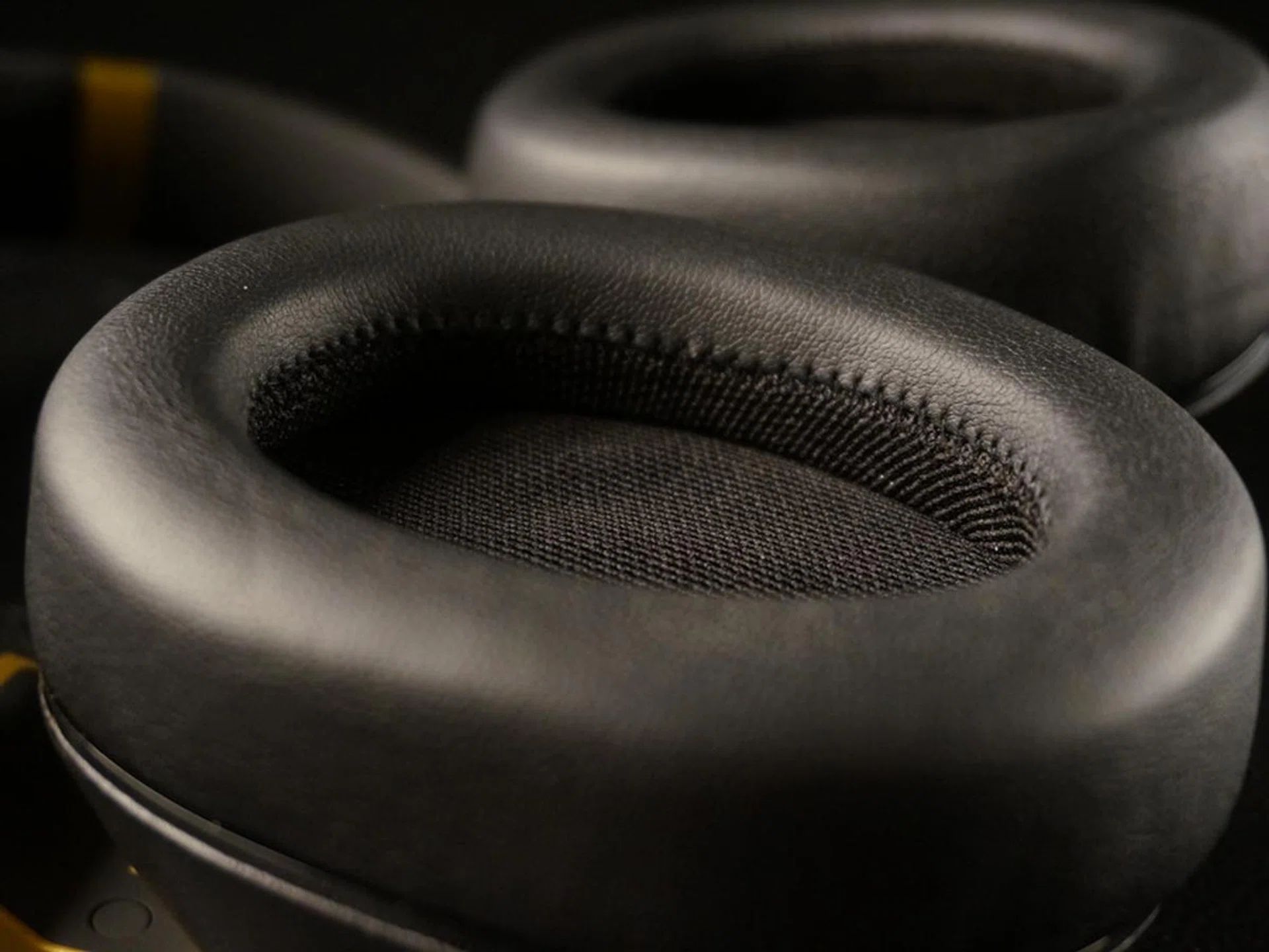 Plush, dual-density memory foam ear pads make these headphones a treat to wear.