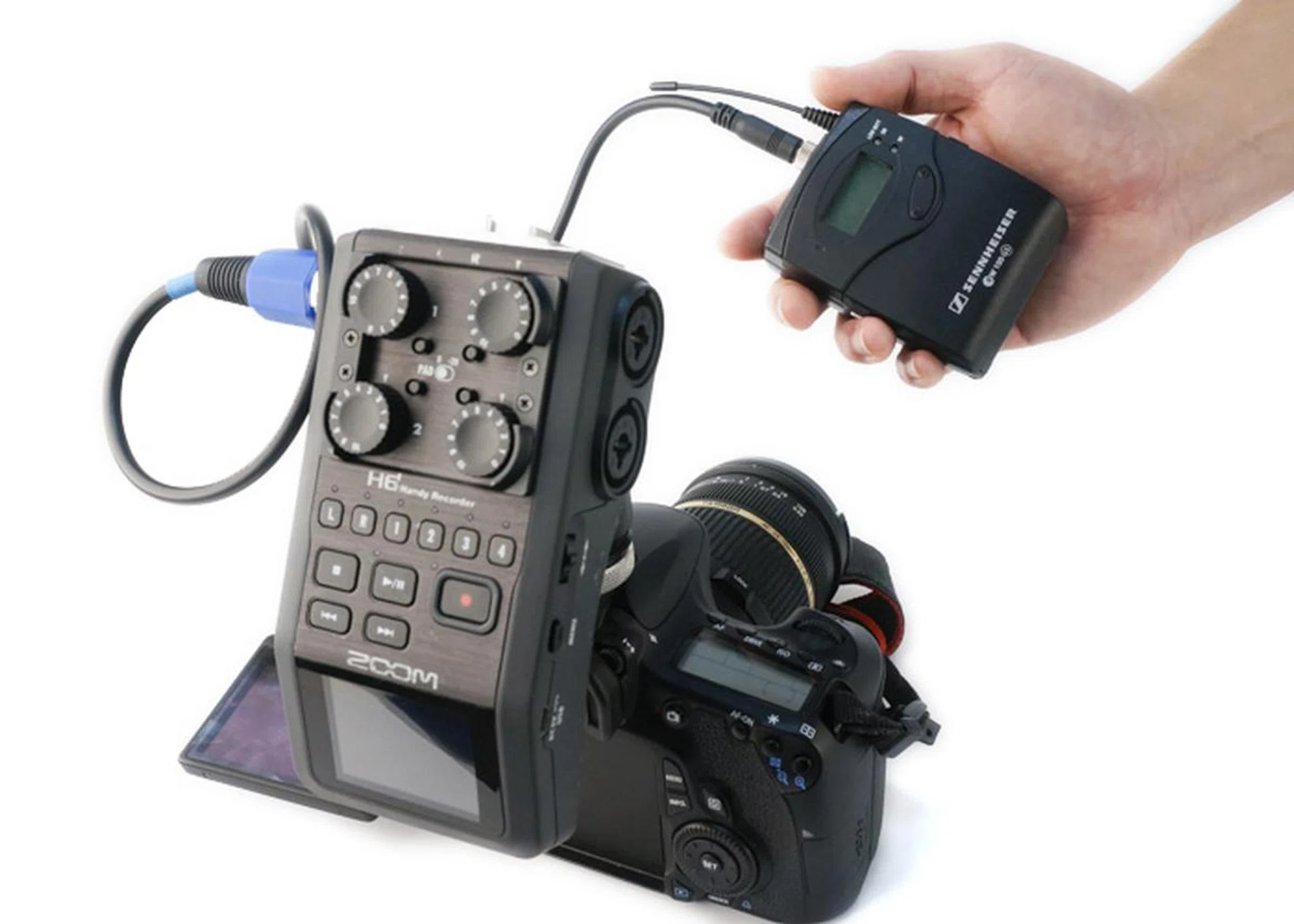 You'll have to find a way to deal with all the cables if you're using a typical set-up.