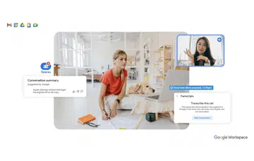 Hybrid work needs new workspace solutions. Image source: Google. 