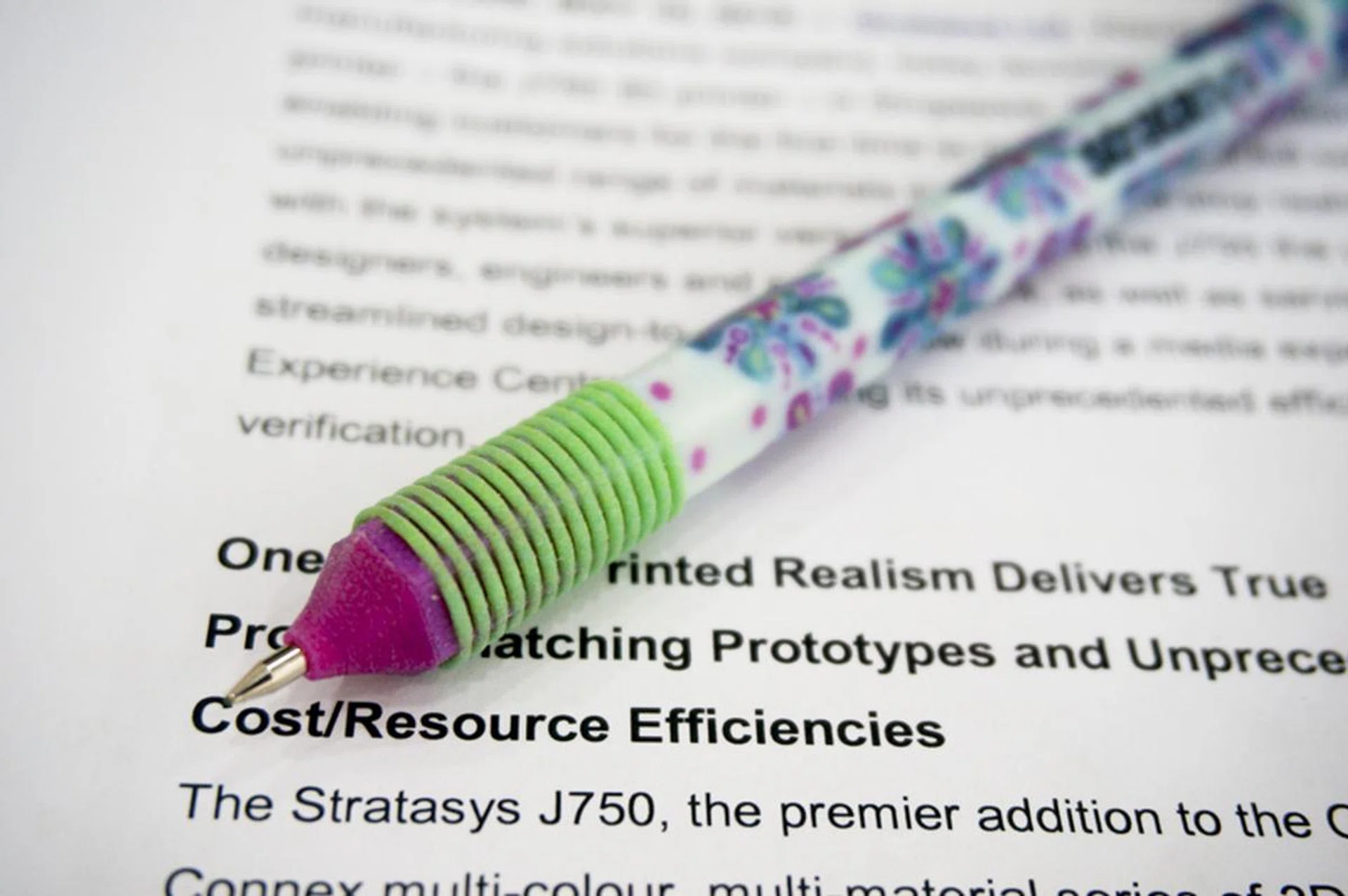 Plenty of fine detail can be achieved, as evidenced from this pen.