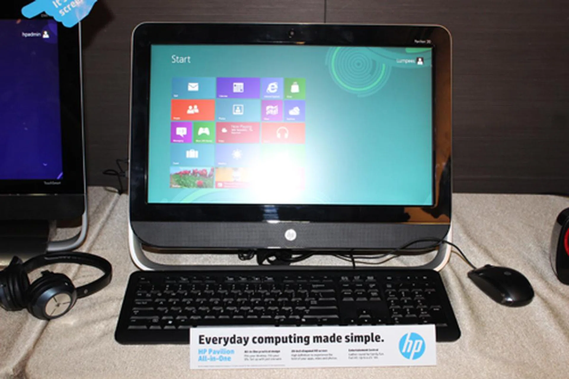 If you feel like poking and prodding your monitor screen is a bad idea, you can always get the HP Pavilion 20 AIO PC, which is a much more affordable option compared to a touchscreen AIO. 