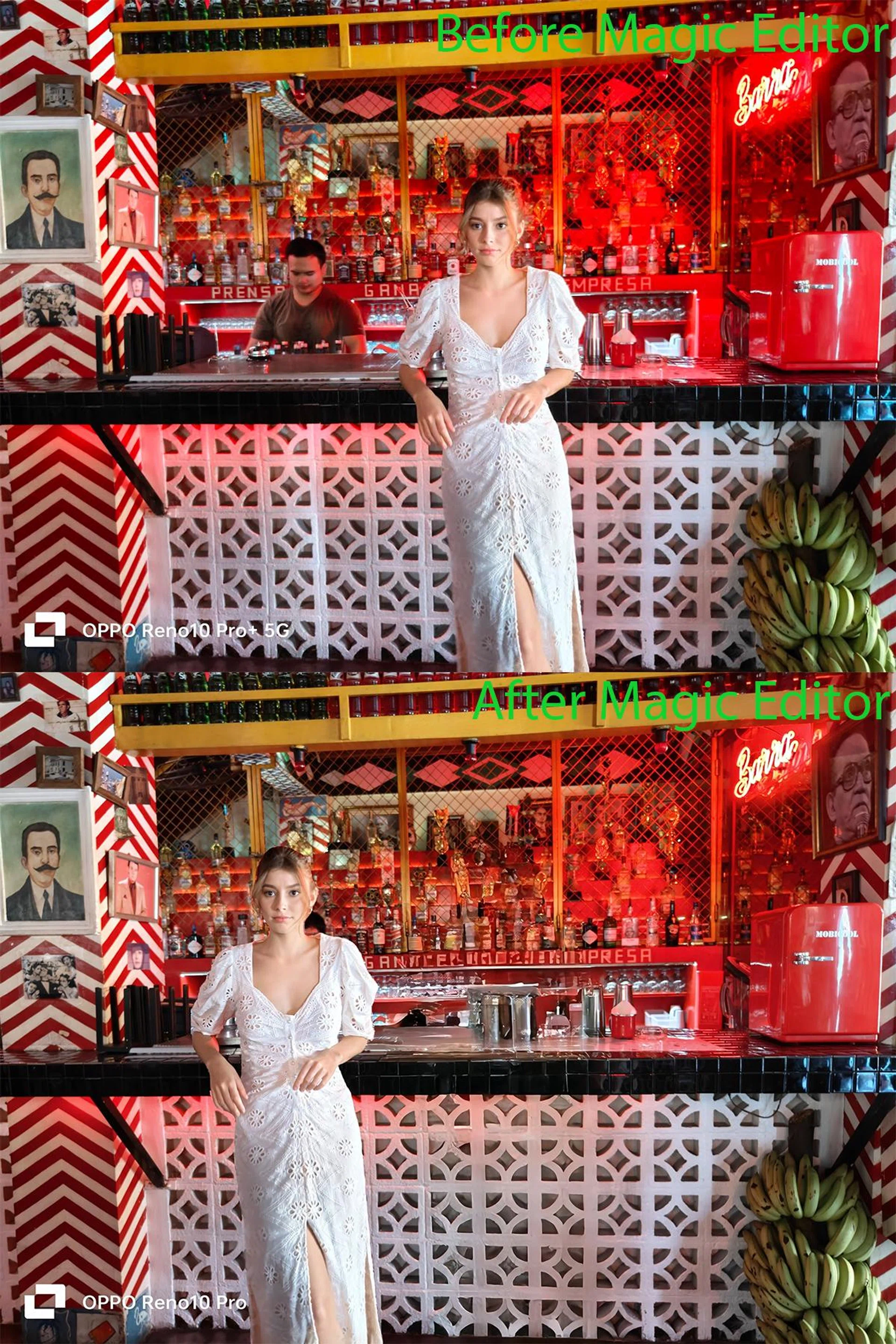 Dragging-and-dropping to reposition subjects is possibly the best use of Magic Editor, given the details its AI could generate.