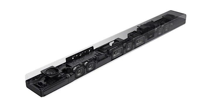 The Sony HT-A7000 has a ton of built-in speakers. (Image source: Sony)