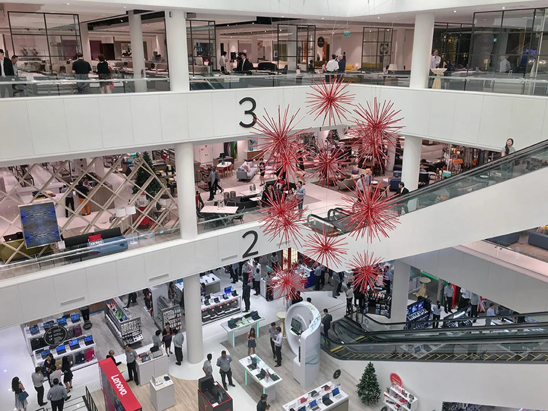 Three levels of shopping goodness!