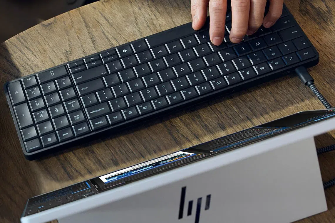 HP EliteBoard G1a: The keyboard-shaped AI PC | HardwareZone Singapore