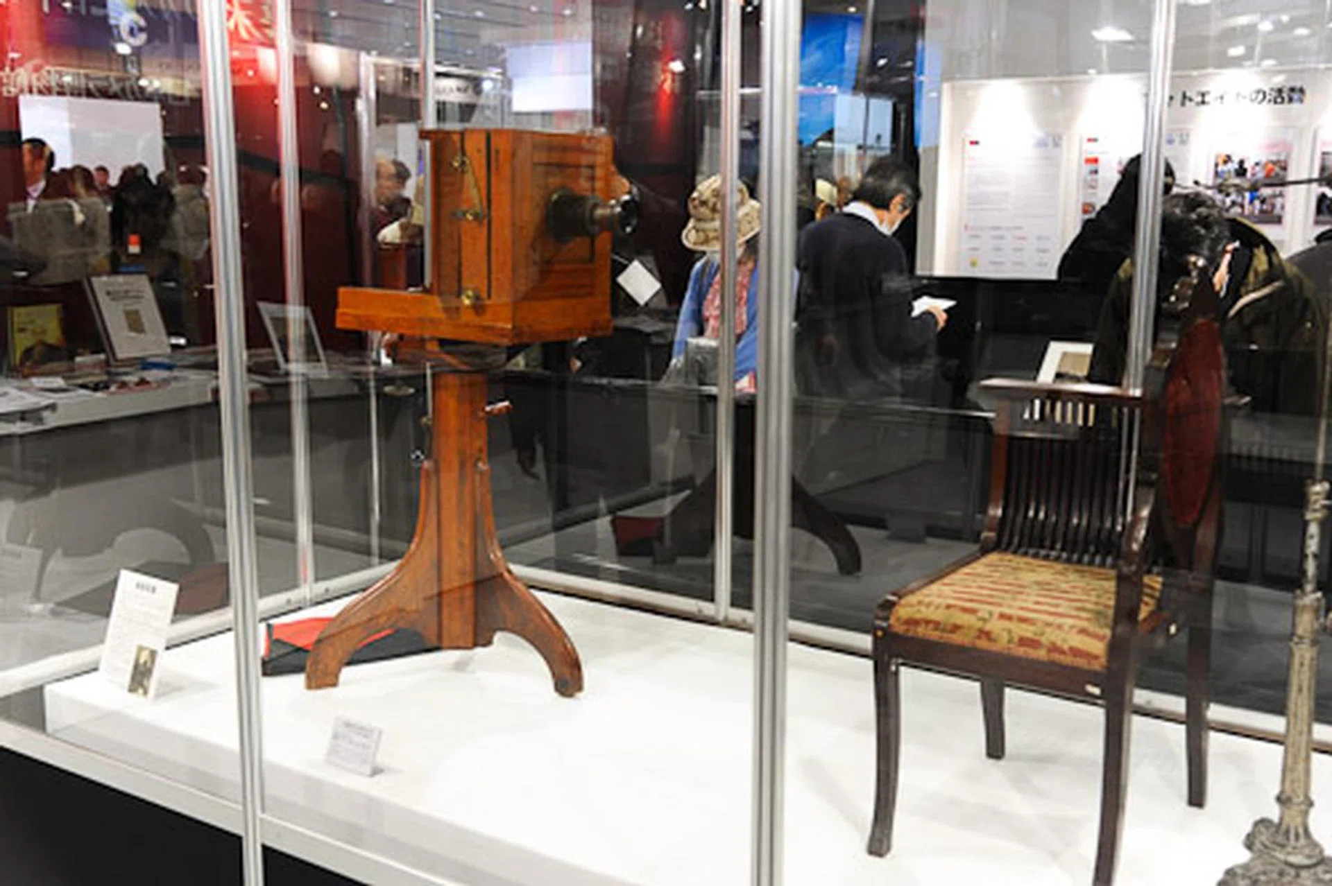 And finally, it's historical displays like this which make us appreciate how far cameras have come. Imagine if you had to sit for this if you wanted a portrait done of yourself!