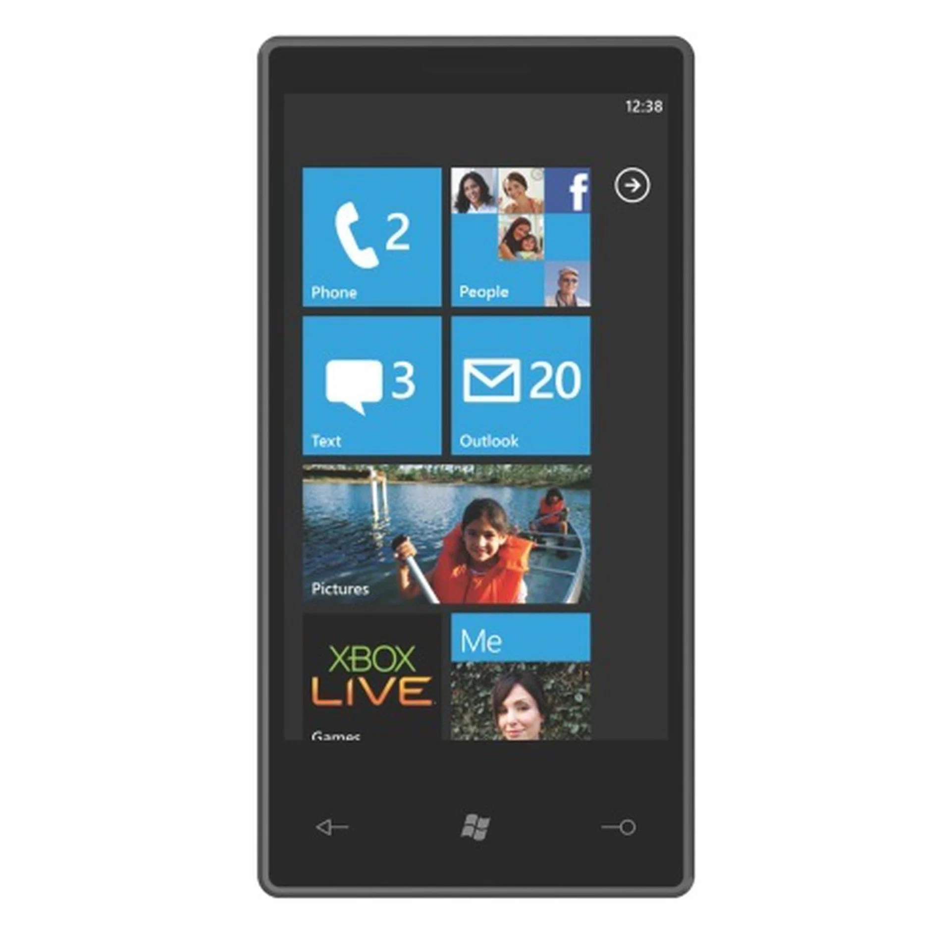 "Live tiles" includes the most recent updates to the happenings around you, including communications, people via your social networking sites and updates on your XBox Live account.