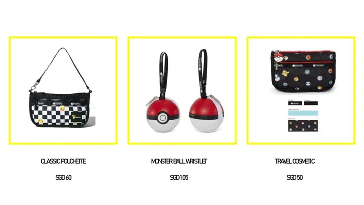 Image: Pokemon, LeSportsac