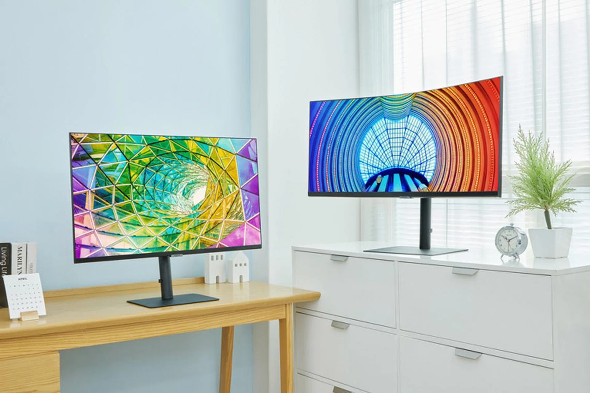 Going big for office use. Image courtesy of Samsung.