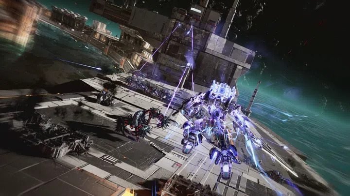 Gundam fighting monsters