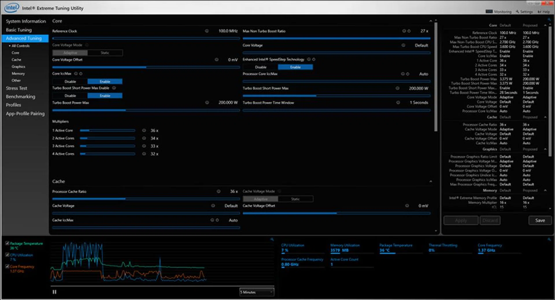 The Extreme Tuning Utility might look daunting, but it's actually really easy to use once you start exploring its menus and options.
