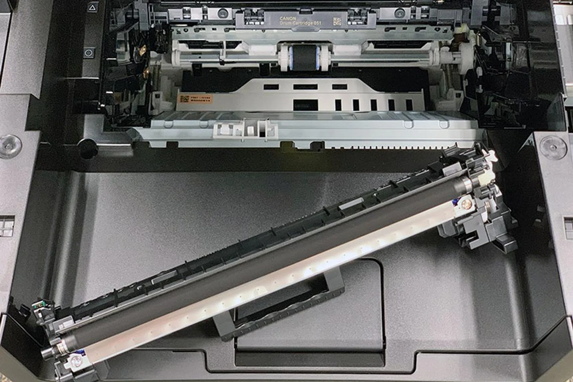 Instead of ink cartridges, laser printers use toner cartridges. You can think of toner as powder ink.