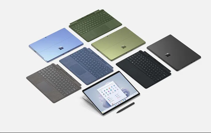 All the colours in the family. Image source: Microsoft. 
