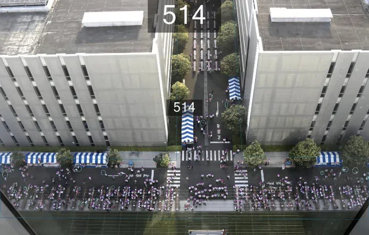 Counting crowds is easy now. Image courtesy of Canon. 