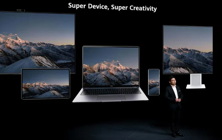 Super Device is Huawei's attempt to create its own ecosystem, centred around the PC. (Image source: Huawei)