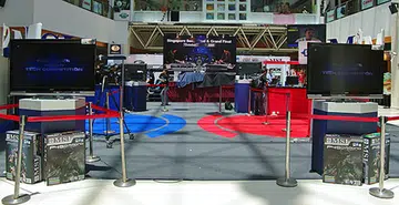  Funan DigitaLife Mall was where we were going to find the best PC tech enthusiast of the region. Here's the competition venue all set up and ready the morning of the Grand Final.  