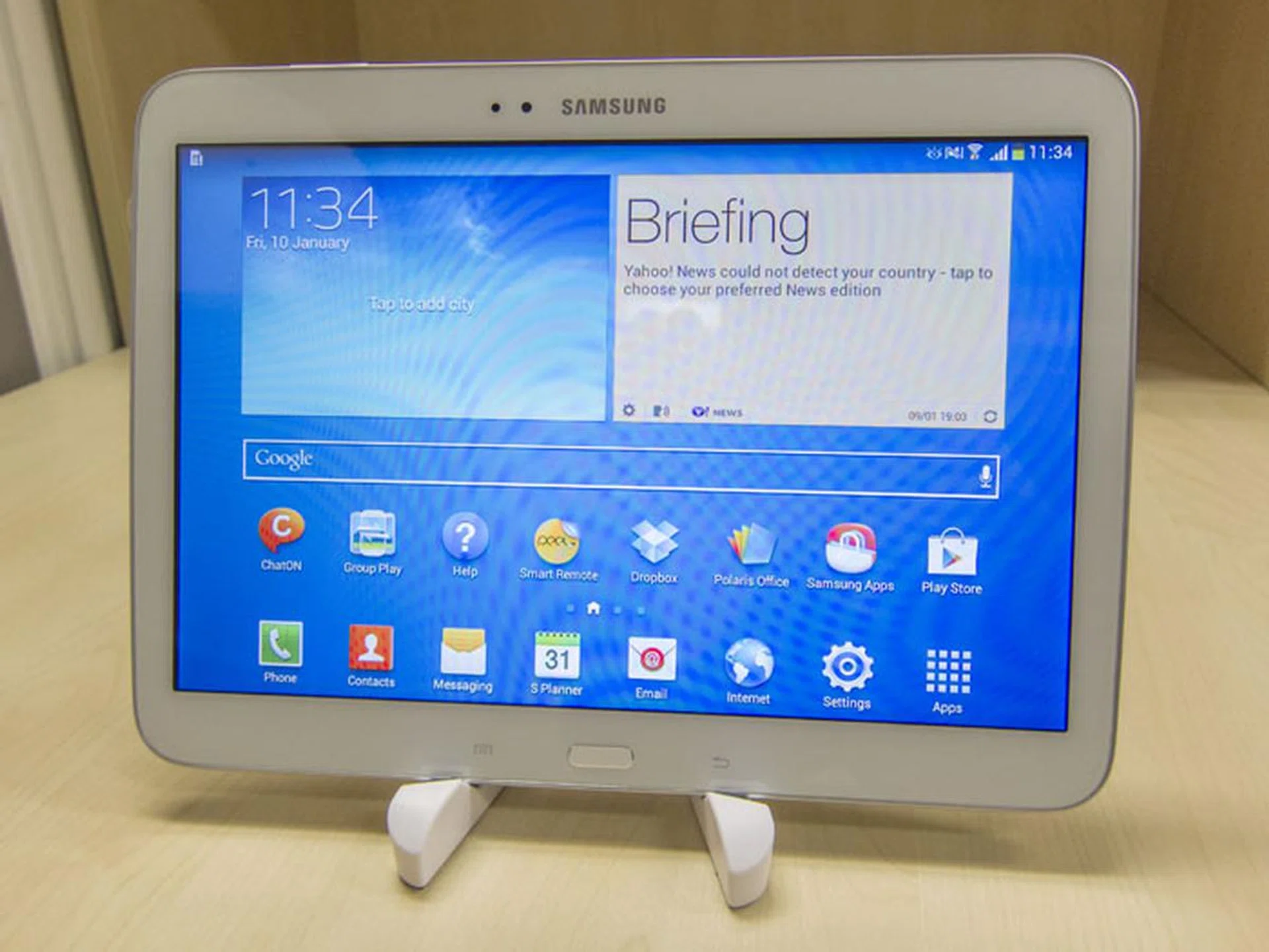 The Samsung Galaxy Tab 3 (10.1-inch) with LTE