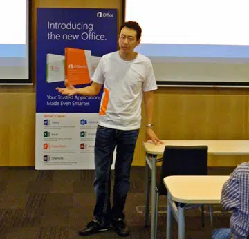 Mr. Gerald Leo, Lead for Microsoft Office Division, Microsoft Singapore, kicked off by sharing with the audience the objectives of the introductory session.