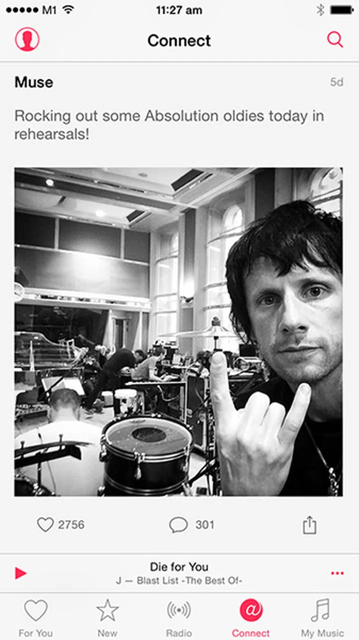 What are you doing in my Music app, Muse?