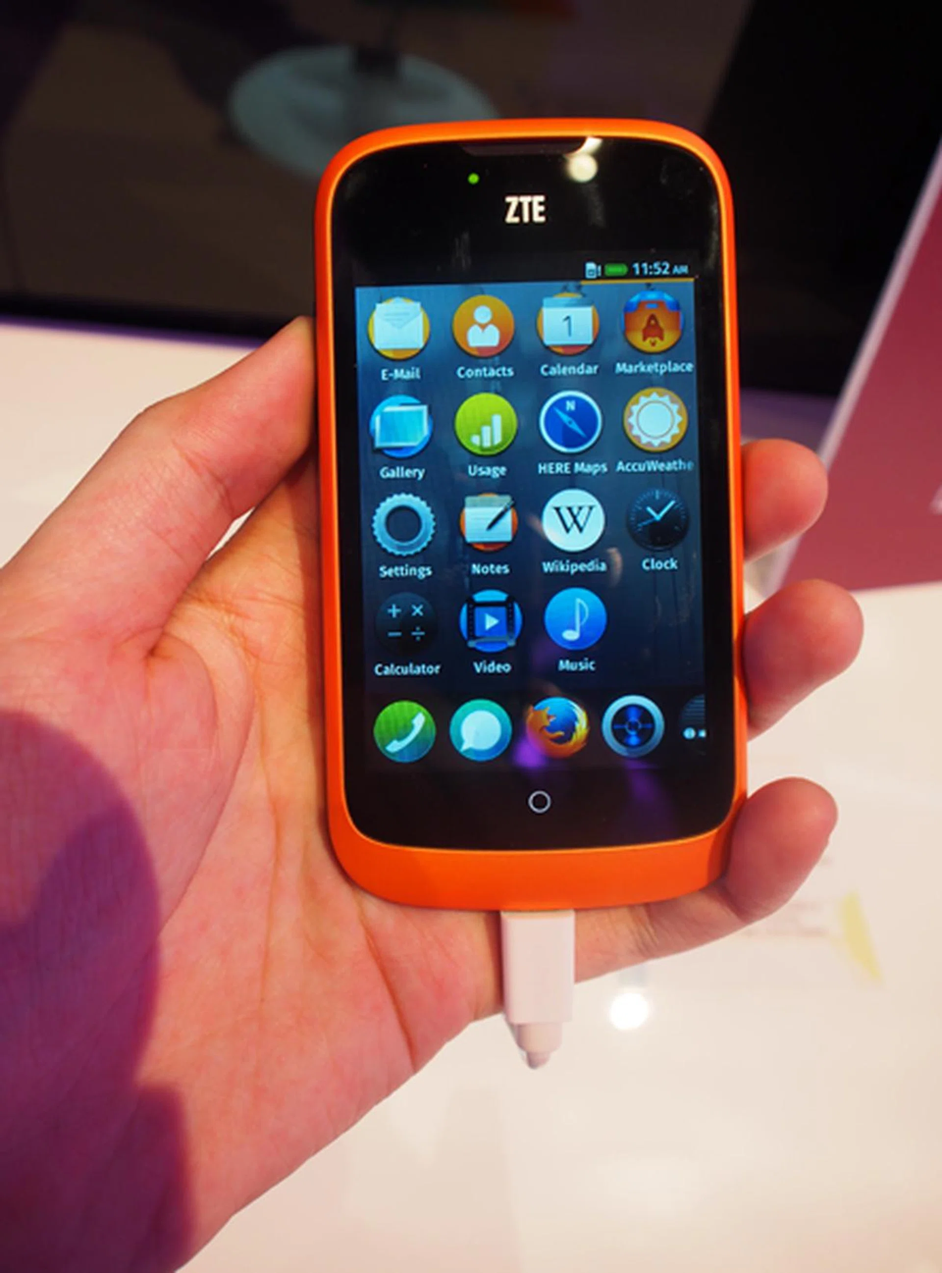 The tiny ZTE Open was released in September last year and is the world's first Mozilla Firefox OS-powered smartphone.