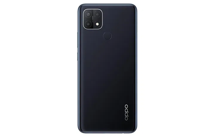 Oppo A15s in Dynamic Black.