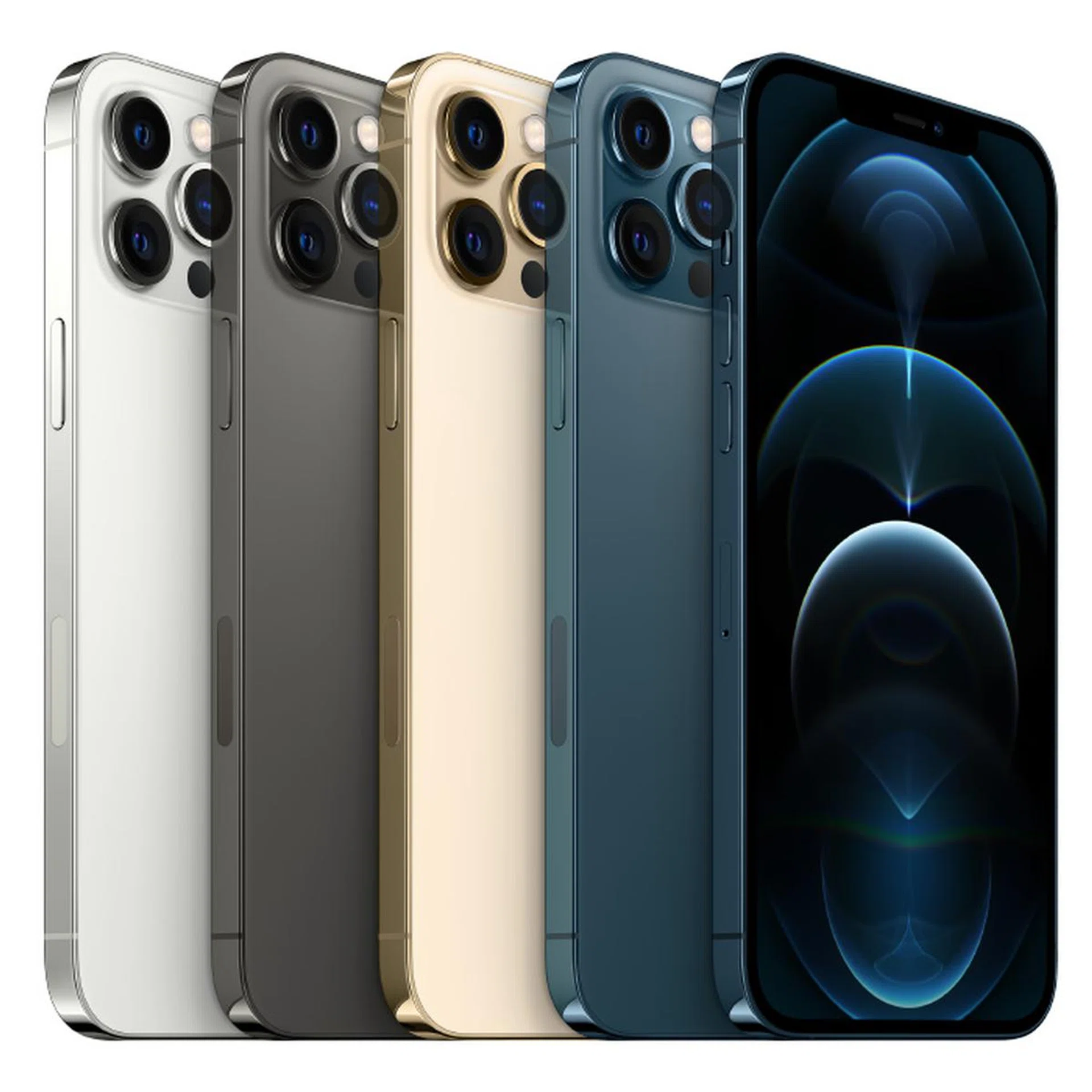 The colours of iPhone 12 Pro. (Image source: Apple)