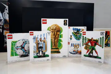 LEGO World Cup boxes