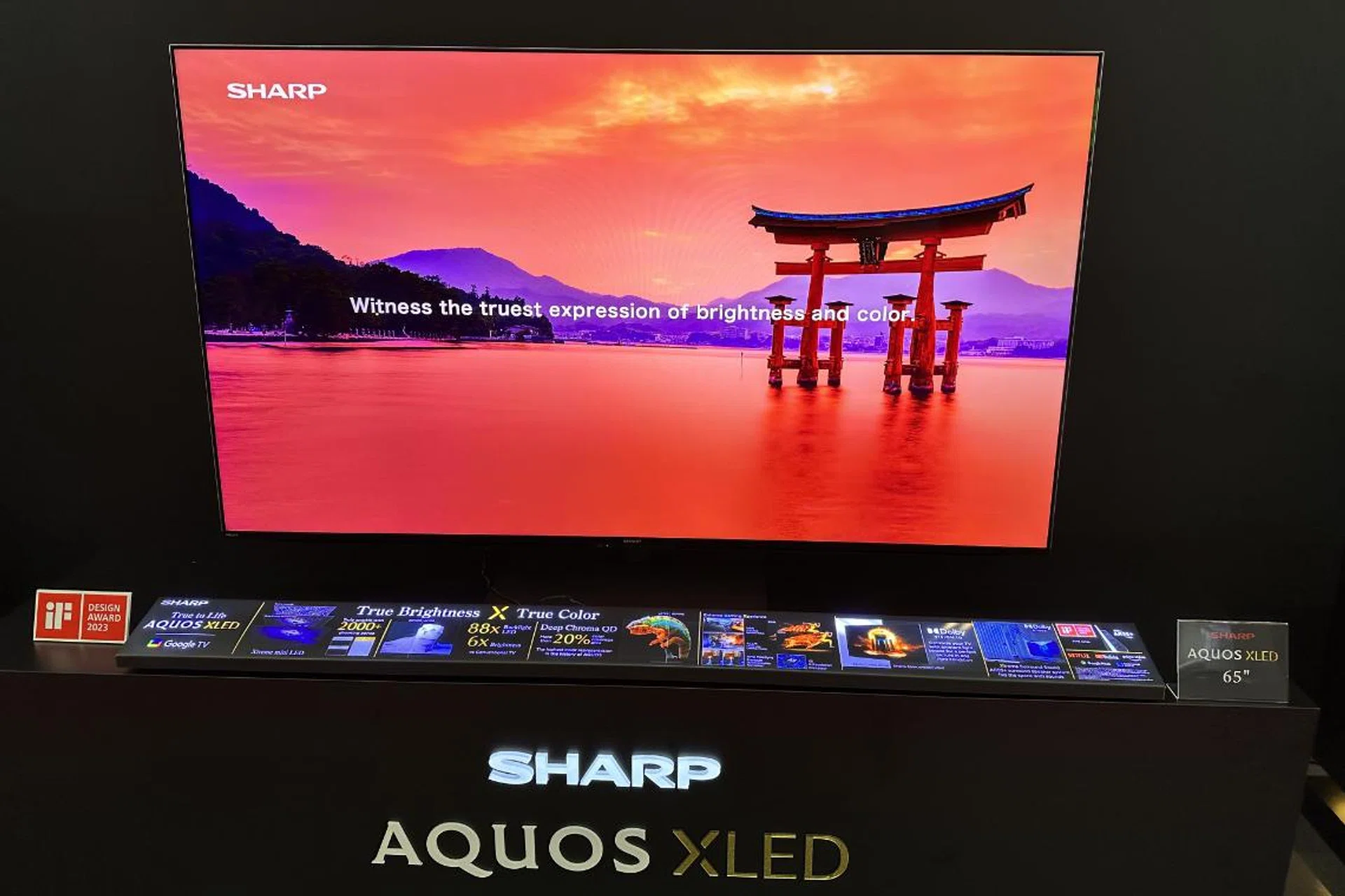 The 65-inch model is launching 1 June