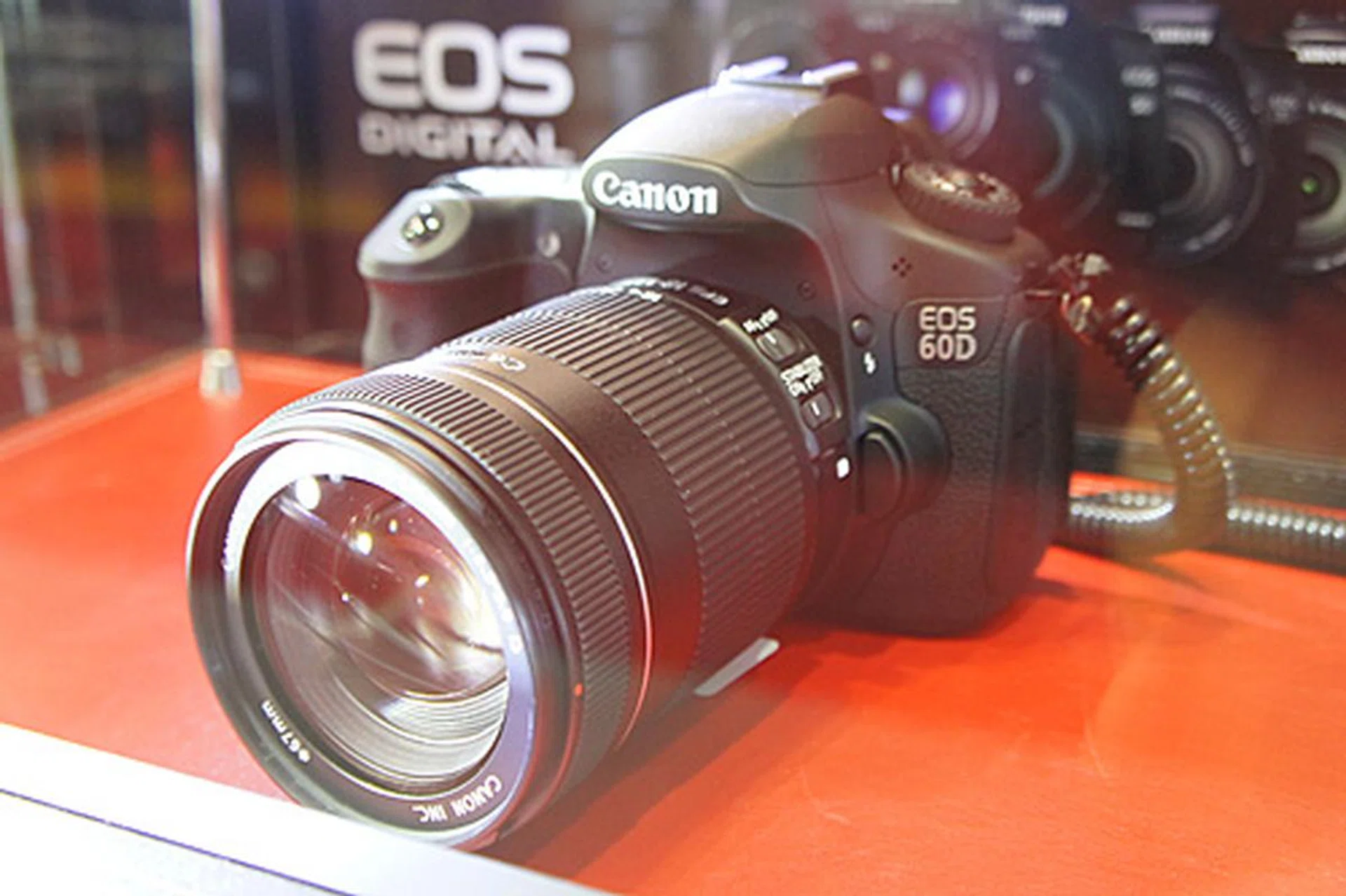 Looking for an even higher end DSLR? The EOS 60D has an 18-megapixel CMOS sensor, 5.3fps burst rate, and a 3.0-inch vari-angle LCD. It's going for $1,499 for the body only (usual price is $1,599). Freebies include two SD cards (8GB and 16GB), Crumpler neckstrap, and dry cabinet.