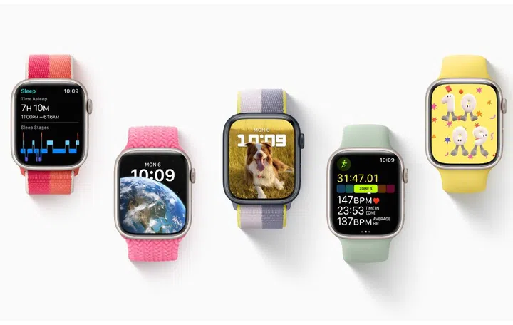 Some of what to expect from watchOS 9. Image source: Apple. 