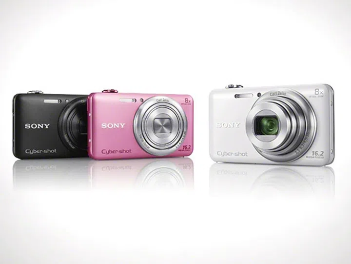 Cyber-shot WX60 – 16.2 effective megapixels Exmor R CMOS sensor, 8x optical zoom Carl Zeiss Vario-Tessar lens, enhanced Optical SteadyShot, Full HD video, Superior Auto, Beauty Effect, Advanced Flash.