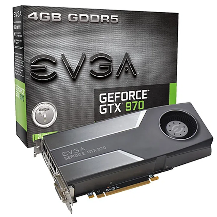 EVGA GeForce GTX 970 (Image source: EVGA)