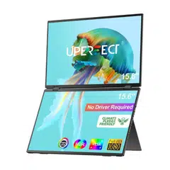 Uperfect Delta Dual Portable Monitor, 15.6-inch