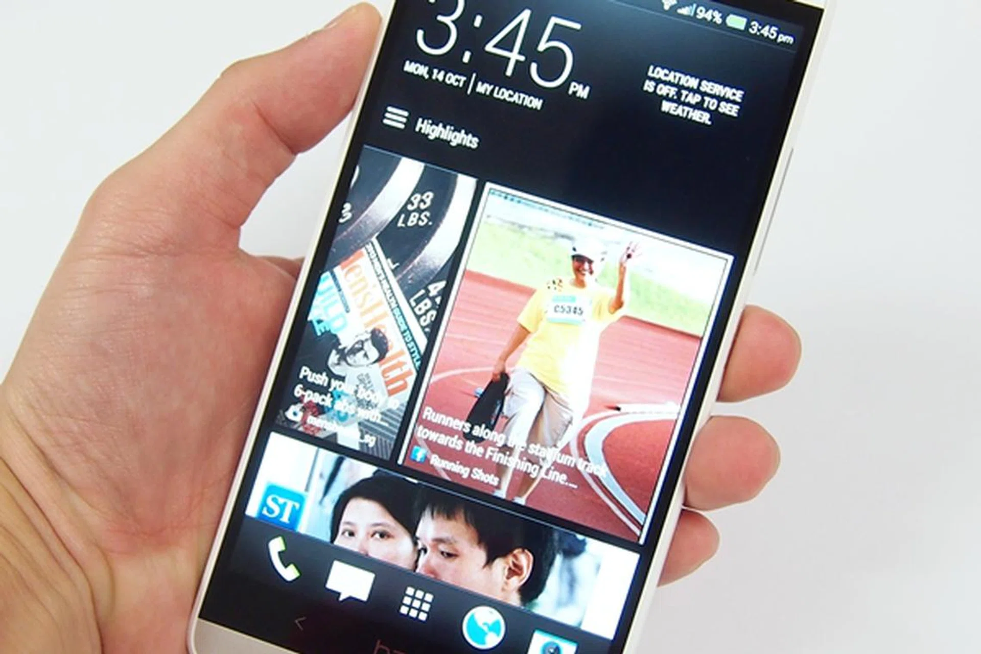 The HTC One Max