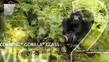 Corning Gorilla Glass Victus 2, the latest tempered glass offering to smartphone makers. Image: Corning.