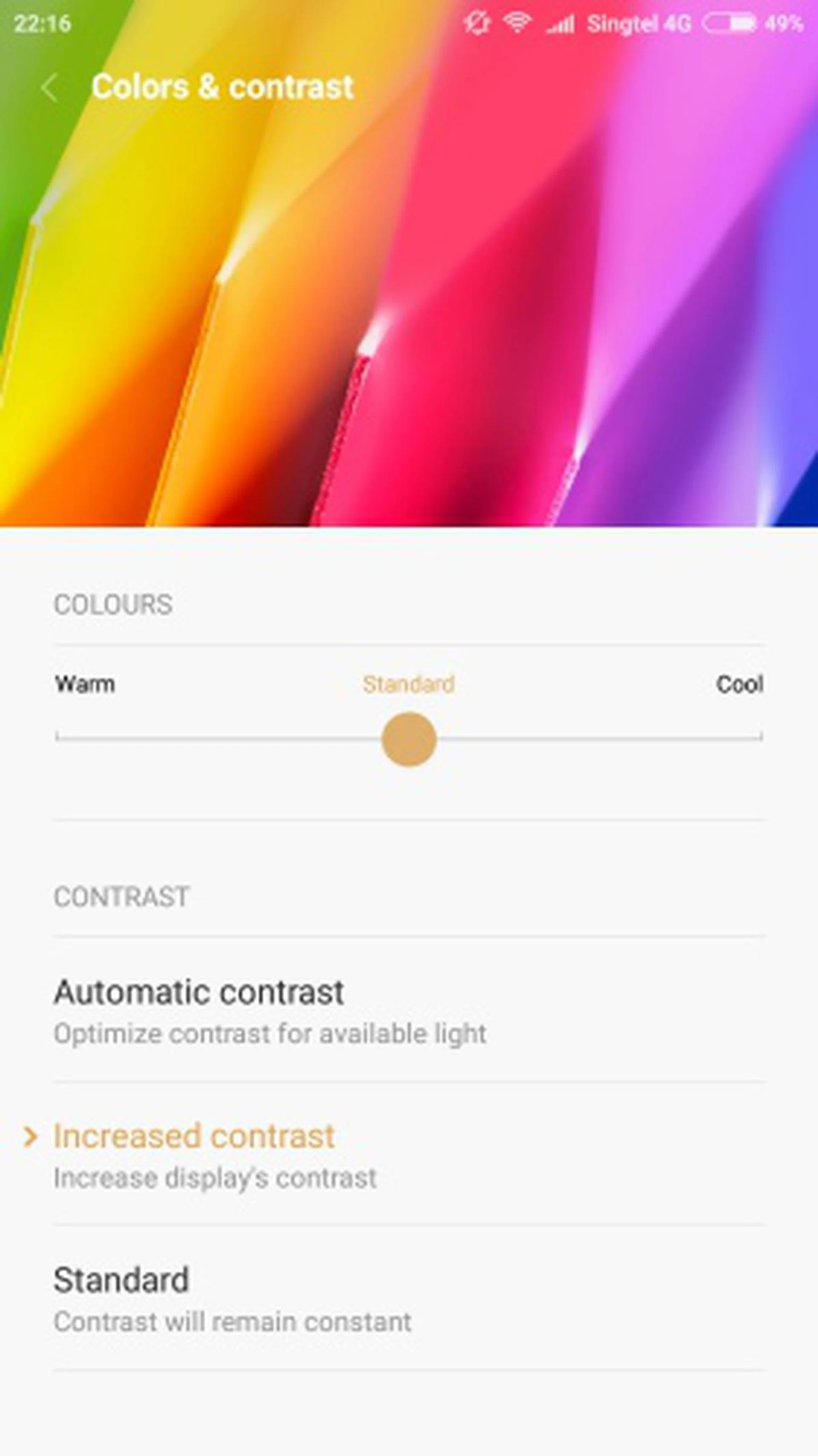 A neat display feature you can find on the Xiaomi Redmi Note 3.