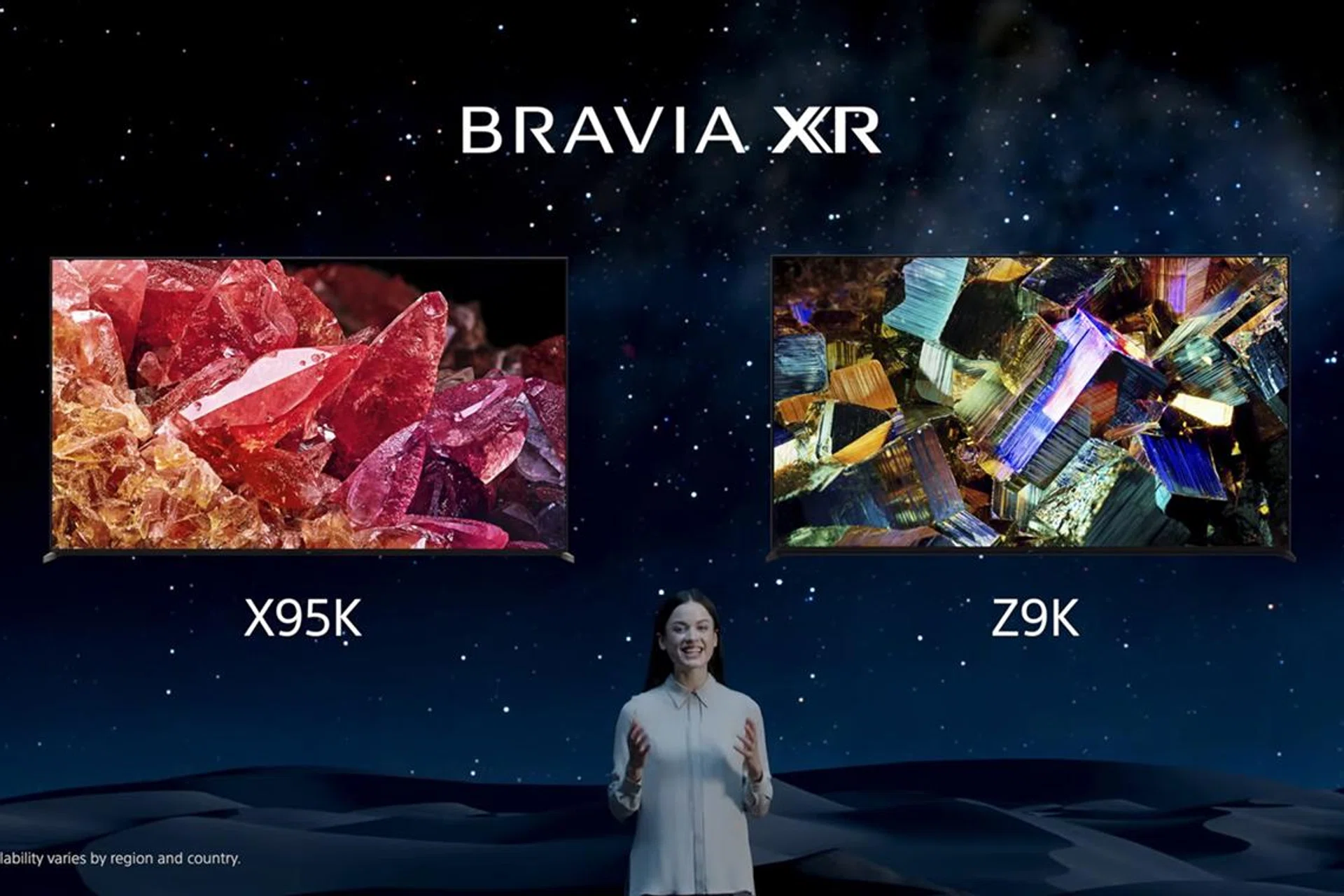 Sony CES 2022 TV launch.