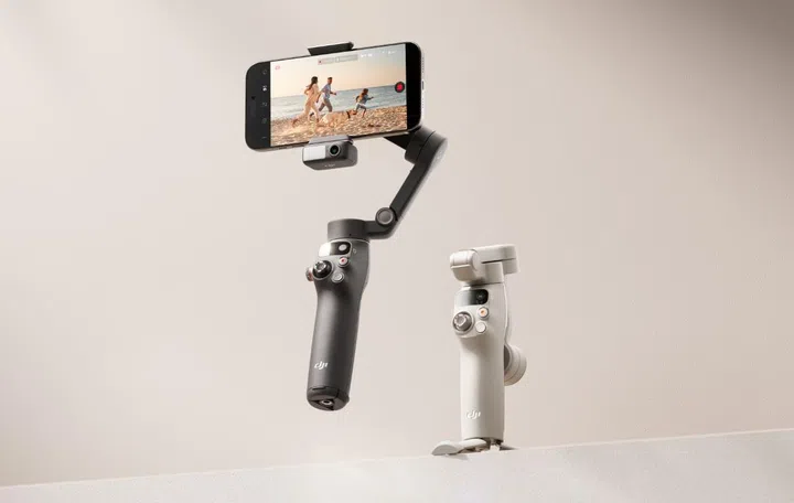 The new DJI Osmo Mobile 7. Photo: DJI
