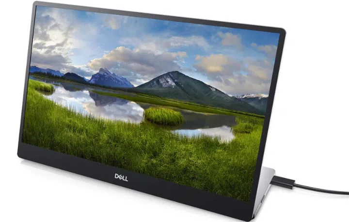 The C1422H is Dell's first portable monitor. Image courtesy of Dell.  