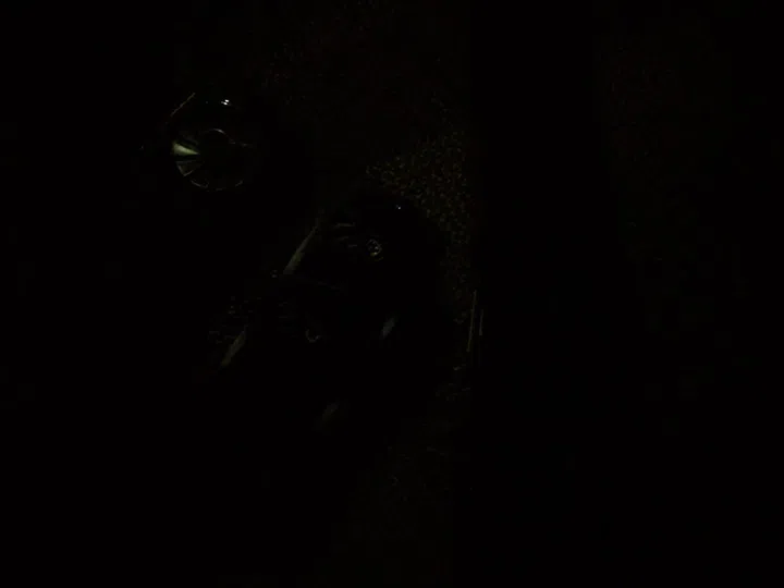 You can barely see anything here, but the next shot is completely different.