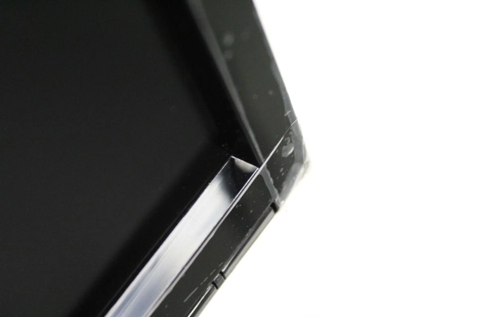 The recessed bezels aren't only thick, but being recessed, will accumulate dust over time, requiring constant maintenance to keep clean.