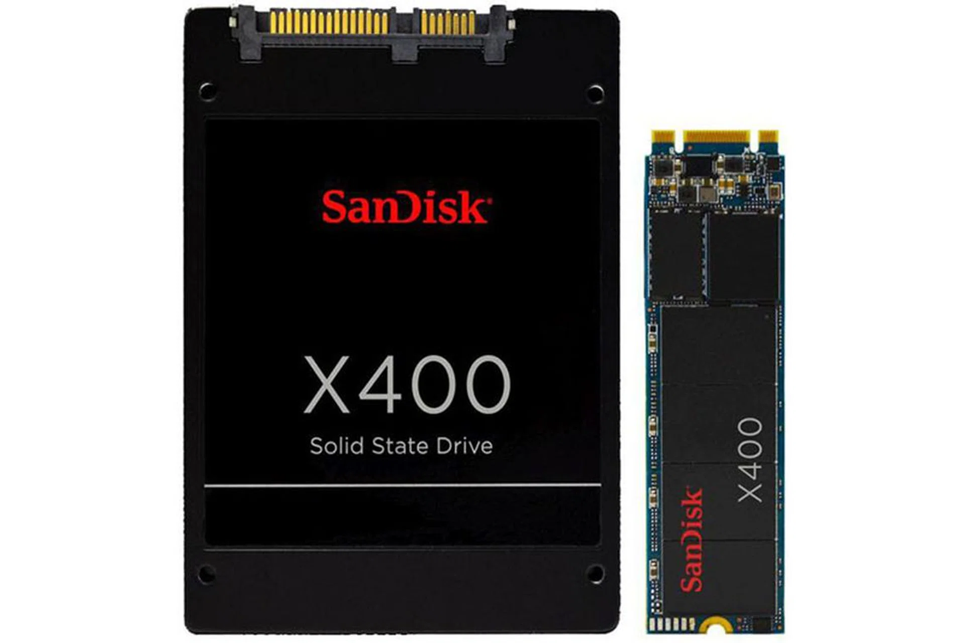 The SanDisk X400 is one of the most affordable SSDs right now and is an attractive choice for mainstream users and bargain hunters. (Image source: SanDisk)