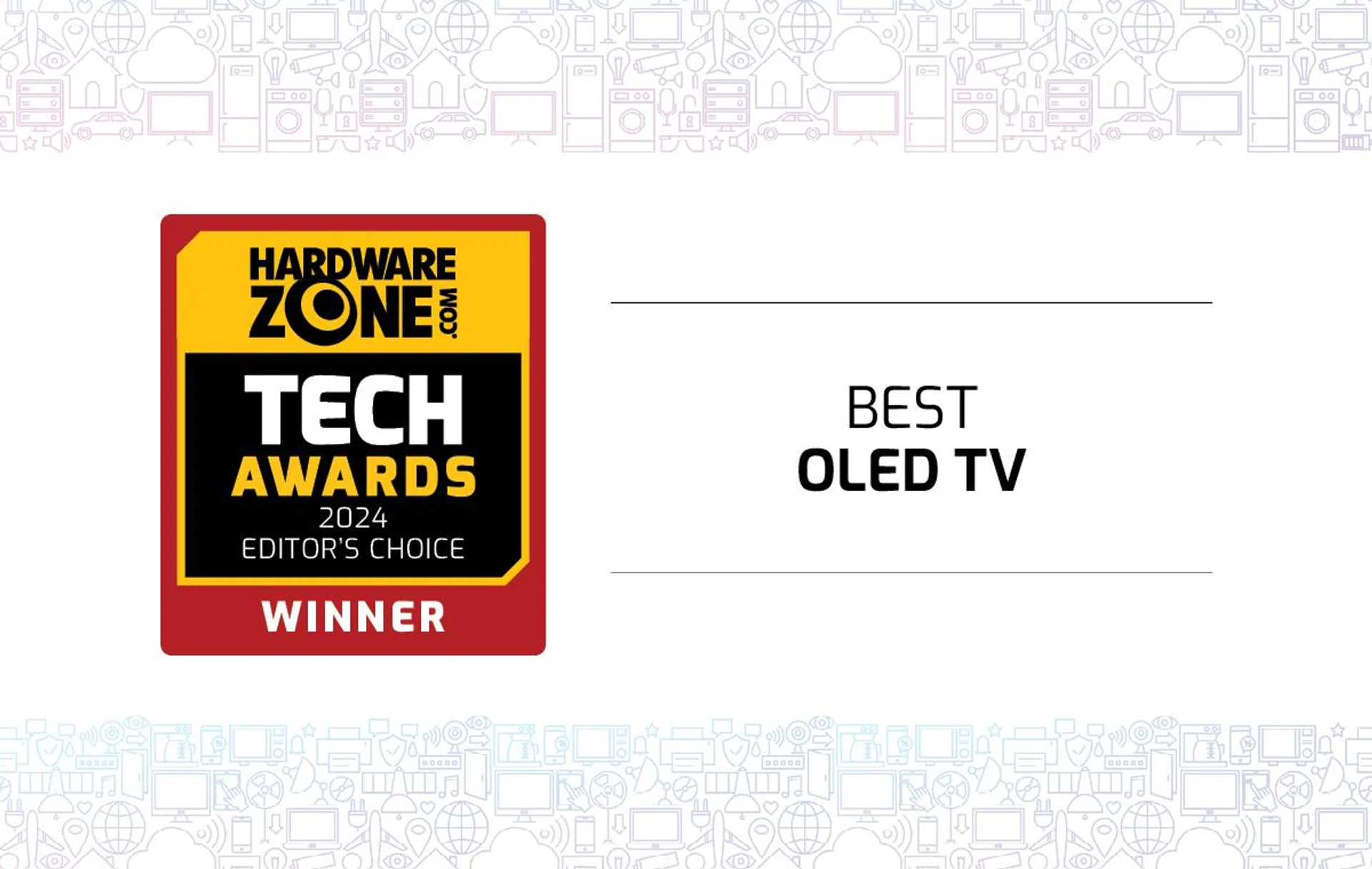 Tech Awards 2024: Editor's Choice - Best OLED TV banner image