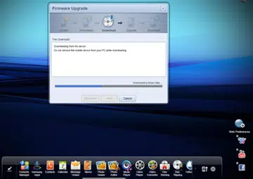 Downloading the binary files might take a bit. Be patient, and you'll have your Froyo to play with soon enough.