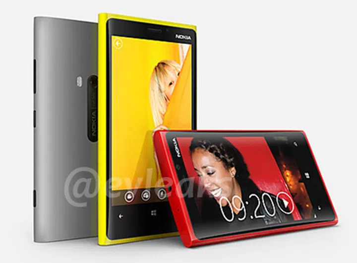 The Nokia Lumia 920.<br>Image source: evleaks