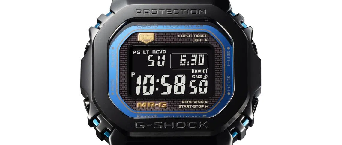 The third MR-G B5000 G-Shock is the S$5,999 