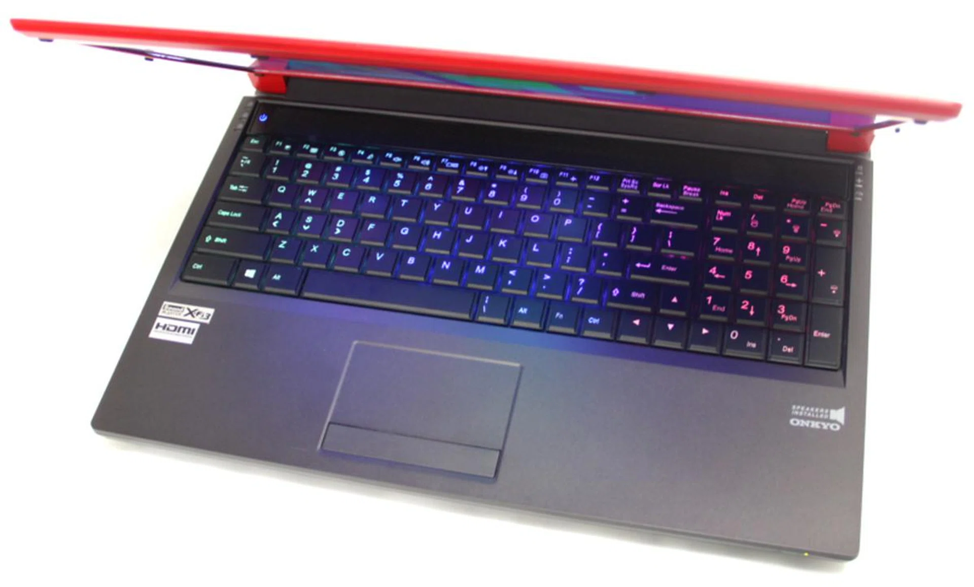 Personalize your backlit keyboard to complement your notebook's color.